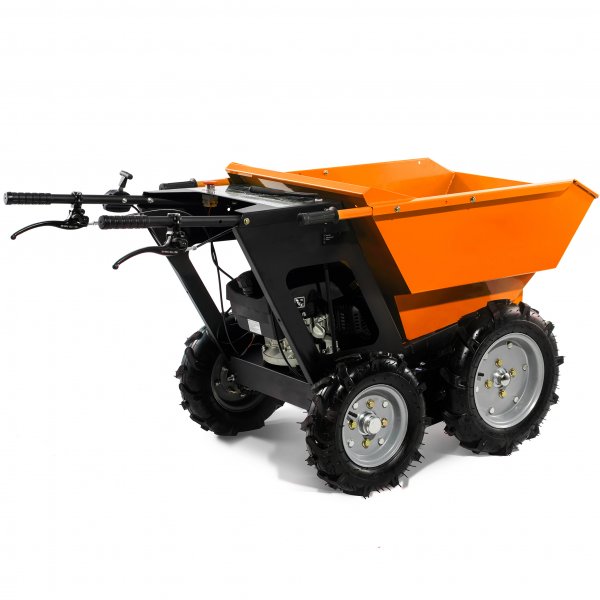 Minidumper | Motordrevet trillebr 196cc | 250 kg