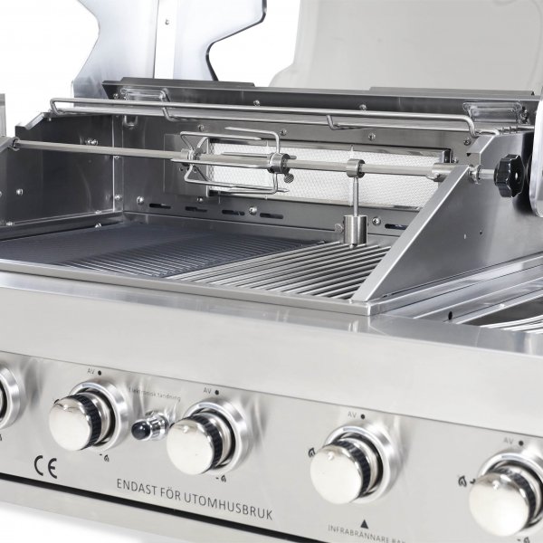 Rustfri gassgrill for innbygging - Seattle Rustfri gassgrill for innbygging - Seattle