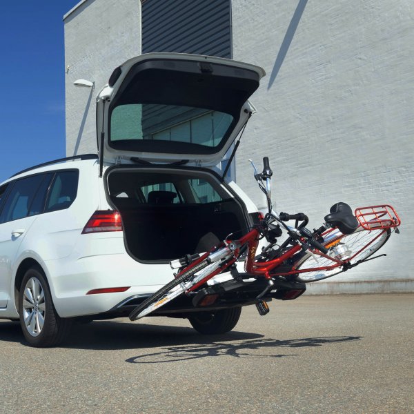Sykkelholder til bil med lys | for 2 sykler Sykkelholder til bil med lys | for 2 sykler