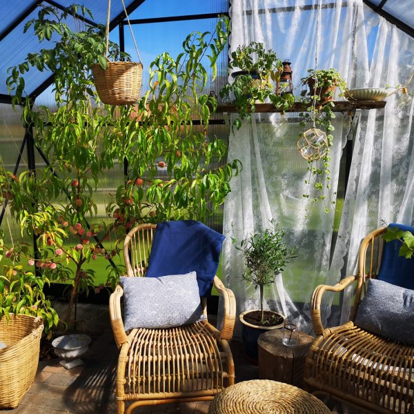 Drivhus 18m Premium | Ekstra hy dyrkingshyde | 6mm kanal plast