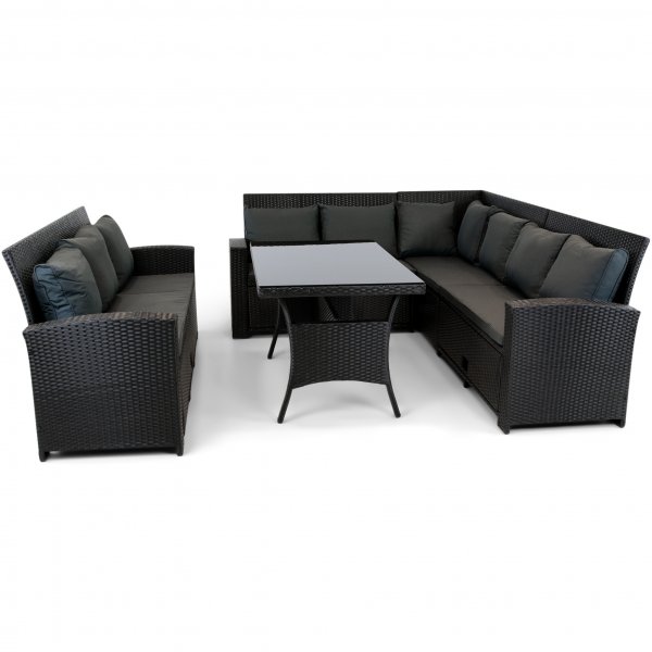 Sofagruppe utemøbler | Innebygd oppbevaring | Lyfco Sannäs Sofagruppe utemøbler | Innebygd oppbevaring | Lyfco Sannäs