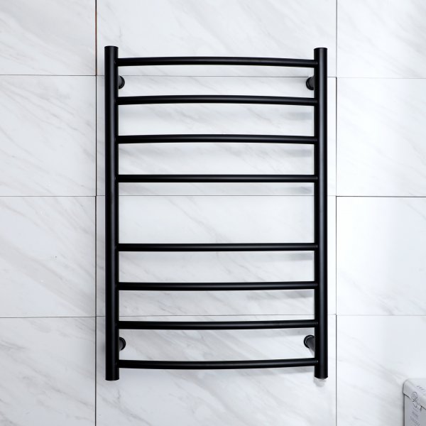 Elektrisk håndklestang 52x78x12,5cm | Svart Elektrisk håndklestang 52x78x12,5cm | Svart