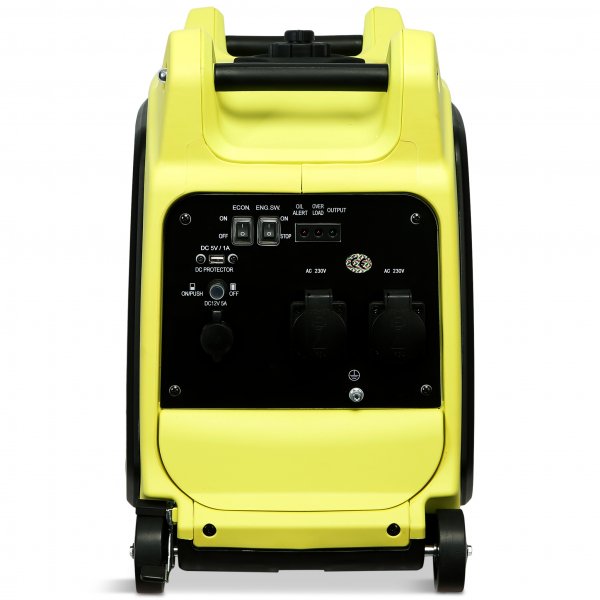Digitalt nødstrømsaggregat | 4000W | Bærbar med USB-port | Metalcraft Digitalt nødstrømsaggregat | 4000W | Bærbar med USB-port | Metalcraft