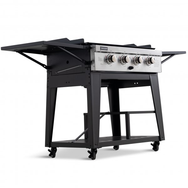 Gassdrevet stekebord 16 kW - 4 rustfrie brennere - Lockhart