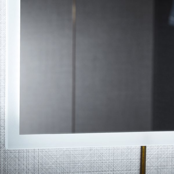 Baderomsspeil | LED-belysning og berøringsstyrt dimmer Baderomsspeil | LED-belysning og berøringsstyrt dimmer