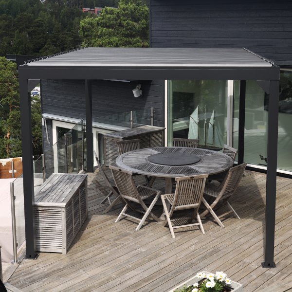 Pergola Premium | Åpningsbare lameller Pergola Premium | Åpningsbare lameller