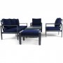 Loungegruppe i aluminium | Vedlikeholdsfrie hagem�bler | Lyfco Hamnviken | Premium loungem�bler