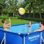 Bestway Pool over bakken 4x2m - 81cm dybde | Steel Pro (56405)