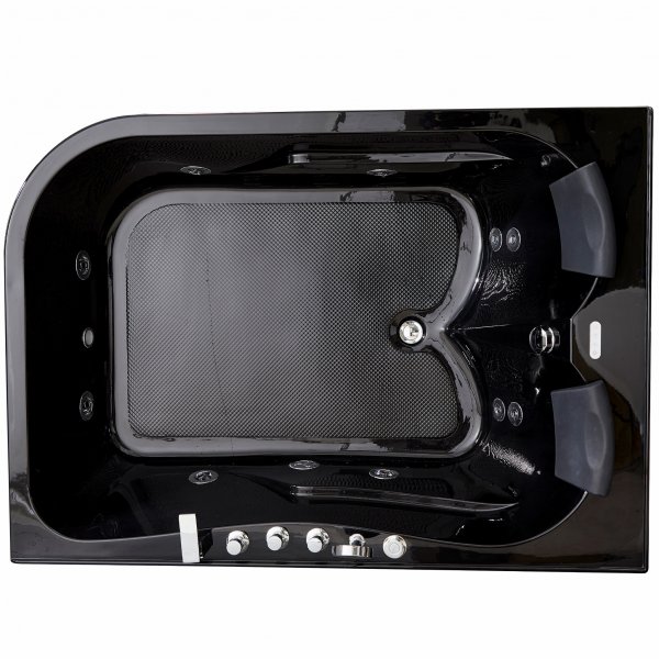 Boblebad for to 170x120cm | Varme- og lysterapi | BK-008 | Svart Boblebad for to 170x120cm | Varme- og lysterapi | BK-008 | Svart