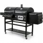 Kombinert kull- og gassgrill med ryker | Cleveland
