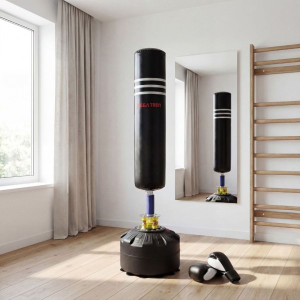 Frittst�ende boksesekk | 175cm H�yde | Stabil PE Base