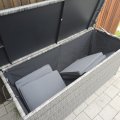 Kundebilde Putekasse i konstrotting 134x54x59cm - Grå: Fornøyd med varen, det eneste er...