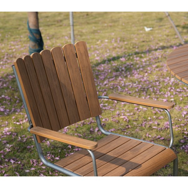 Rund hagemøbelgruppe utendørs | 6 stoler | Metallstoler | Ø135 cm | Glänta Rund hagemøbelgruppe utendørs | 6 stoler | Metallstoler | Ø135 cm | Glänta