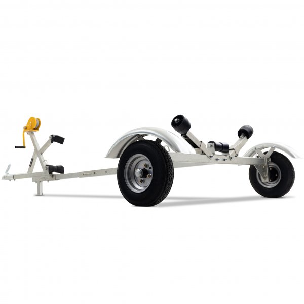 Båttilhenger med vinsj | Maksimal lastekapasitet 380 kg | 400x183cm Båttilhenger med vinsj | Maksimal lastekapasitet 380 kg | 400x183cm