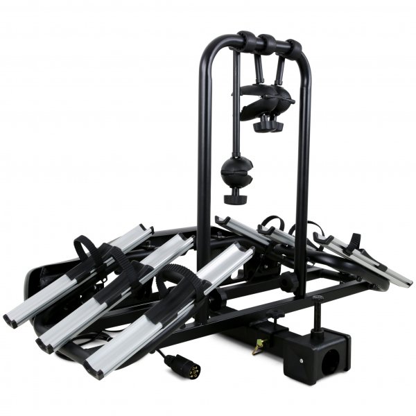 Sykkelstativ for bil med lys | For 3 sykler Sykkelstativ for bil med lys | For 3 sykler