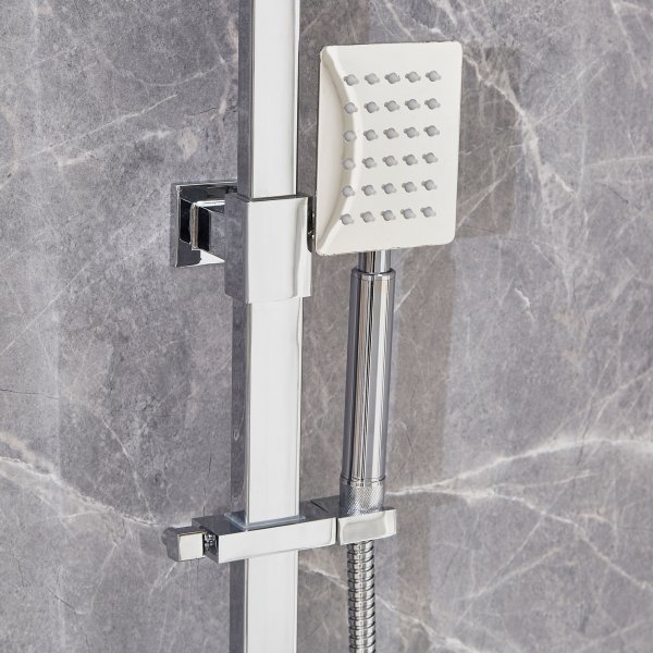 Takduschsett med blandebatteri - Sprudla