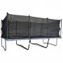 Rektangul�r trampoline 5,48 � 3,96 m | Pro trampoline med sikkerhetsnett | UV-bestandig