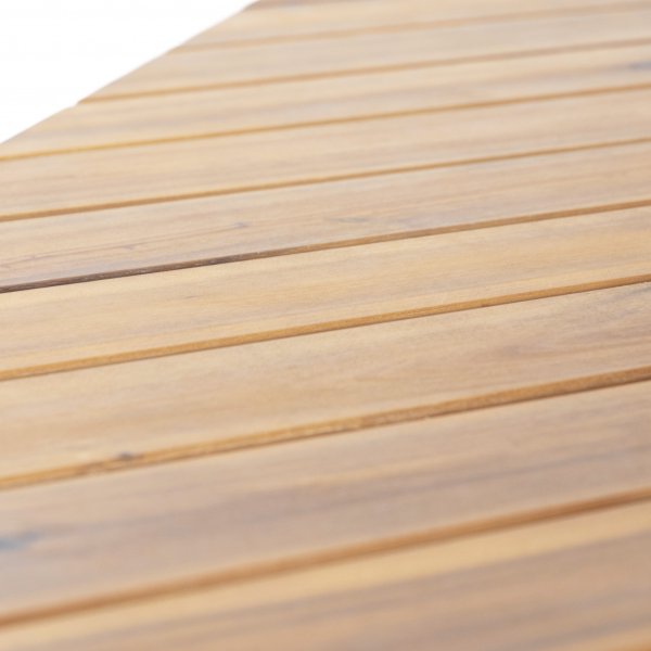 Bord med benker | Utendørs møbelsett Öja | Akasie | 4 sitteplasser Bord med benker | Utendørs møbelsett Öja | Akasie | 4 sitteplasser