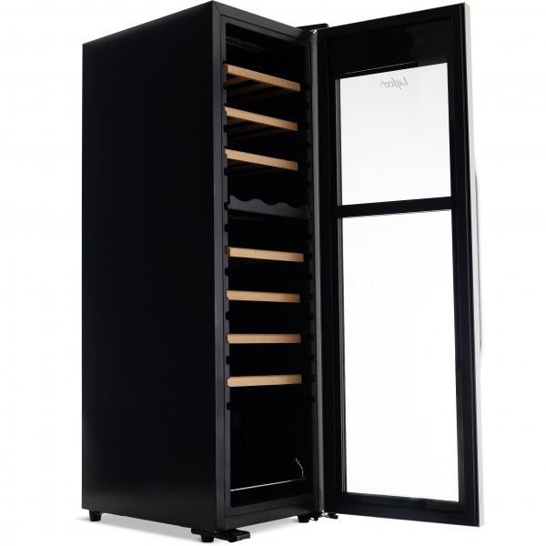 Vinkjøler 2 temperatursoner | 27 flasker | Stillegående | 35cm bred Vinkjøler 2 temperatursoner | 27 flasker | Stillegående | 35cm bred