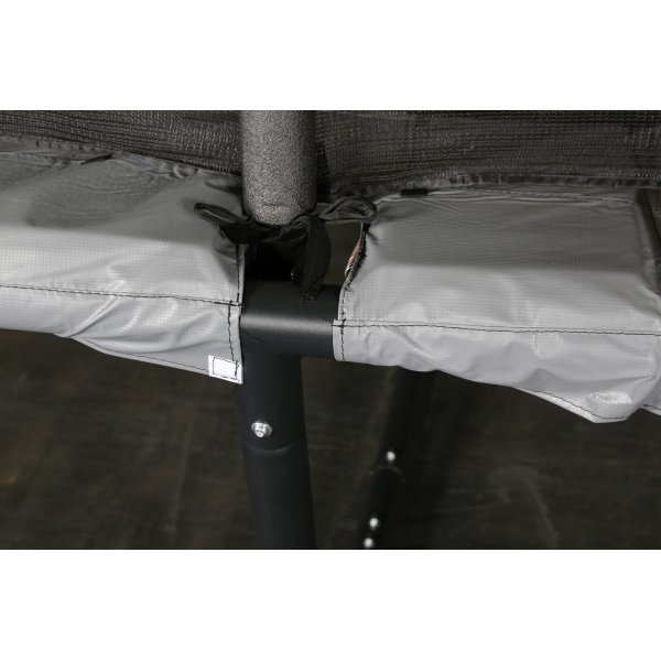 Rektangul�r trampoline 4,58x3,05 m Pro | Stor hage trampoline, rektangul�r design