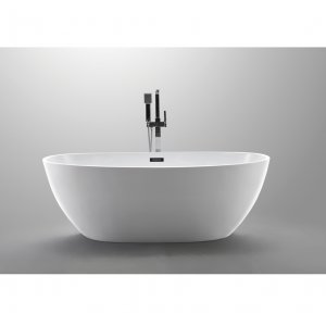 Frittst�ende badekar i hvit akryl 140 cm | Elektra