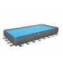 Bestway basseng ovan mark 9,6x4,9m - 132cm djup | Power Steel (56623)