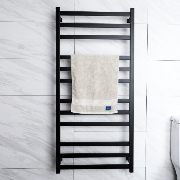 Elektrisk hndkletrker 60x128x12cm | SC7B | Svart