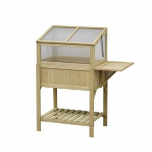 Mini-drivhus 102 � 50 � 120 cm | For balkong og hage | Tre