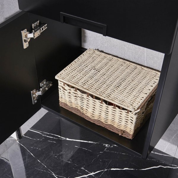 Baderomspakke | Kommode og sideskap i slitesterk MDF | LED speil Baderomspakke | Kommode og sideskap i slitesterk MDF | LED speil