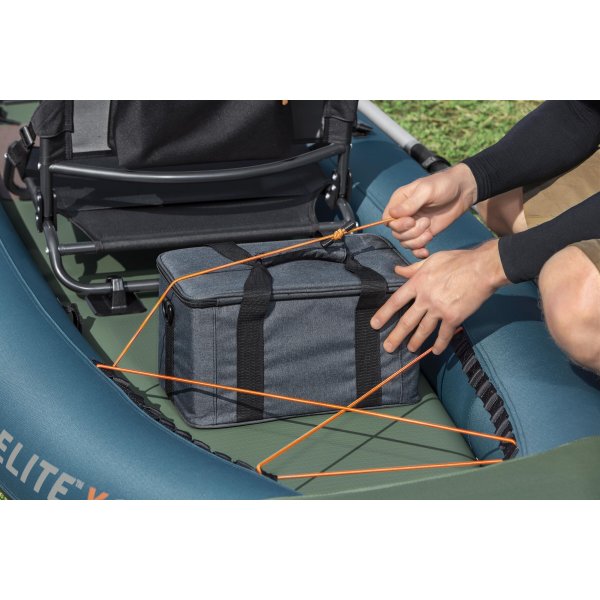 Fiskekajakk HydroForce Angler Elite 380x99 cm | Fish ruler, ripstop, komplett sett, Bestway 65197 Fiskekajakk HydroForce Angler Elite 380x99 cm | Fish ruler, ripstop, komplett sett, Bestway 65197