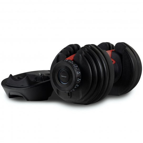 Justerbar hantel 2,5-24kg | 15 vektnivåer | Trekkrunner Justerbar hantel 2,5-24kg | 15 vektnivåer | Trekkrunner