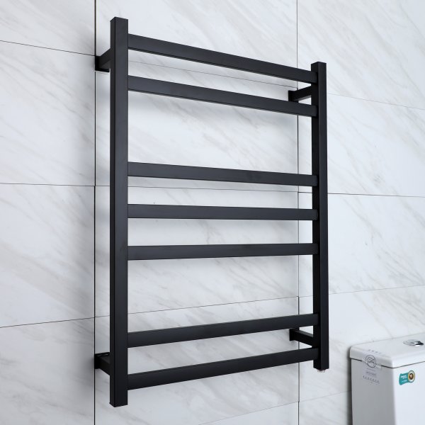 Elektrisk håndklestativ 60x82,5x12cm | SC06B | Svart Elektrisk håndklestativ 60x82,5x12cm | SC06B | Svart