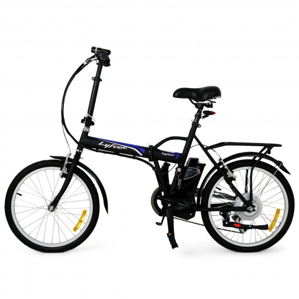 Sammenleggbar elsykkel | 250W - 10,4Ah | 6 gir | Lyfco Sammenleggbar elsykkel | 250W - 10,4Ah | 6 gir | Lyfco