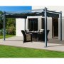 Pergola med soltak | 4x3m