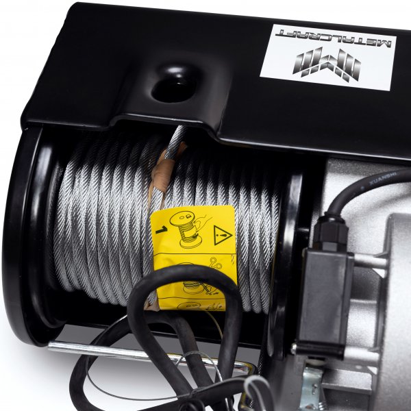 Elektrisk vinsj 230V med reimhjul | L�ftekapasitet 999 kg