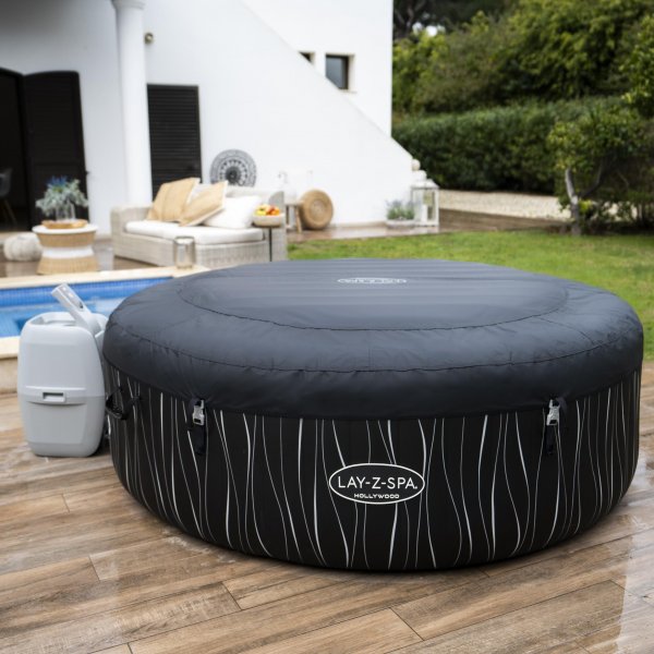 Oppbl�sbart spabad 4�6 personer | Lay-Z-Spa Hollywood AirJet | Bestway