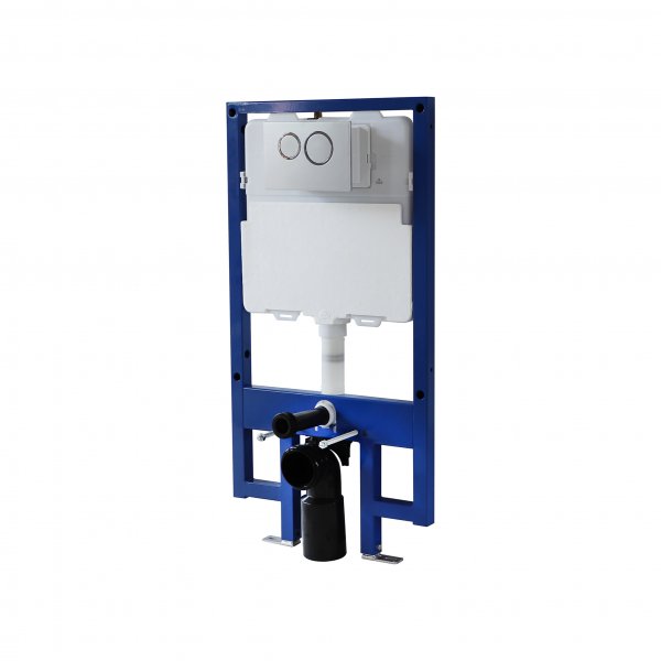 Montering for vegghengt toalett Montering for vegghengt toalett