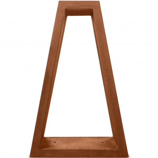 Vedstativ for utendrsbruk | 2mm cortenstl