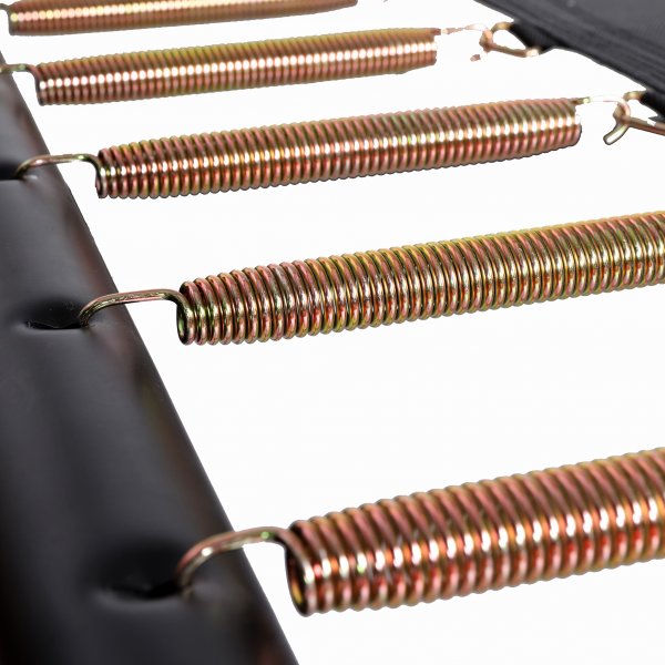 Rektangul�r trampoline 5,18 � 3,05 m | Pro modell med sikkerhetsnett | Svart