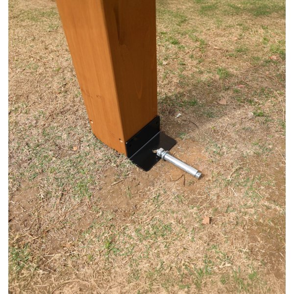 Pergola i tre 3,65 � 3 m i furu