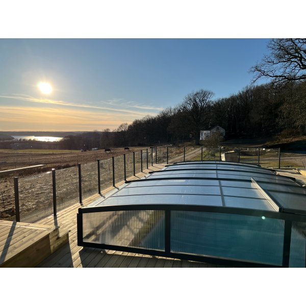 Pooltak 10x5m | ECO Smart Serien | UV-beskyttelse Pooltak 10x5m | ECO Smart Serien | UV-beskyttelse