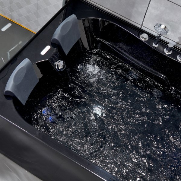 Boblebad for to 170x120cm | Varme- og lysterapi | BK-008 | Svart Boblebad for to 170x120cm | Varme- og lysterapi | BK-008 | Svart