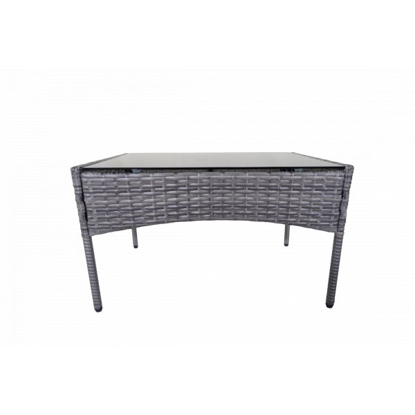 Balkongsett i gr�tt | Komplett m�belsett med bord og sitteplasser | Fj�llbacka