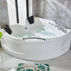 Boblebadekar for 2 personer 150x150 cm | H�ykvalitetsakryl | BK-005