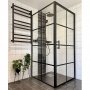 Elektrisk hndklestang 60x102,5x12cm | SC05 | Svart