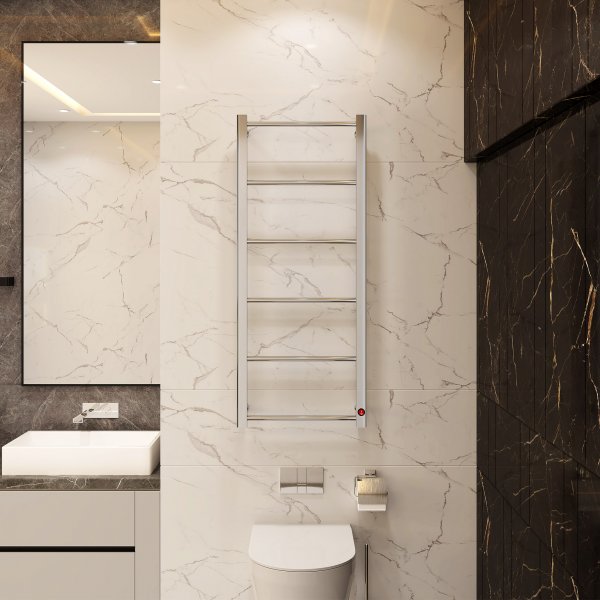 Elektrisk hndklestang 50x120x9cm | Rustfritt stl | OH-002