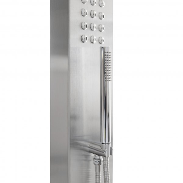Utedusj med justerbart dusjhode | Rustfritt stål Utedusj med justerbart dusjhode | Rustfritt stål