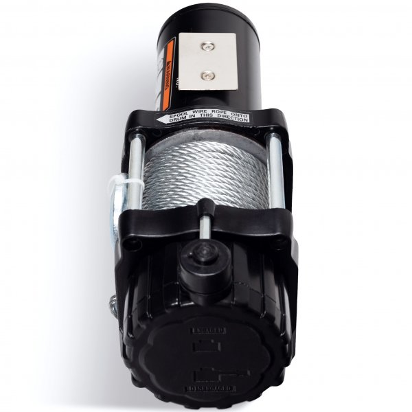 Elektrisk vinsj 12V for ATV, bthenger, osv. | Trekkapasitet 1818kg