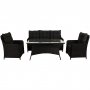 Sofagruppe utembler | Innebygd oppbevaring | Gr kunstrotting | Sanns