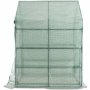 Drivhus i plast 2m | Stlramme med PE plastdeksel